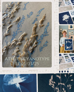 Atelier cyanotype - le 1er mars de 15h à 17h