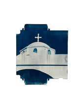 Charger l'image dans la galerie, Cyanotype sur emballage graphique industriel en carton 