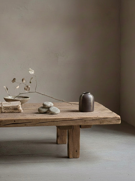 Vase en grès émaillé marron et beige