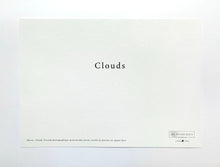 Charger l&#39;image dans la galerie, Carte &quot;Clouds&quot; format A4