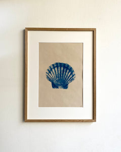 "Jacques" photographie originale au cyanotype