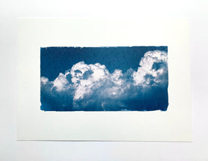 Carte "Clouds" format A4